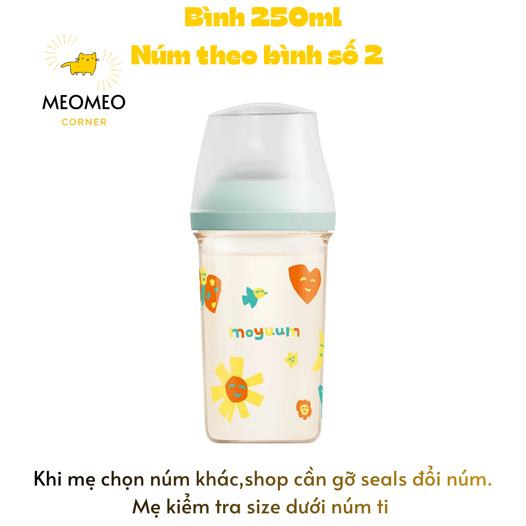 Bình sữa PPSU Moyuum Mov.aa Movaa