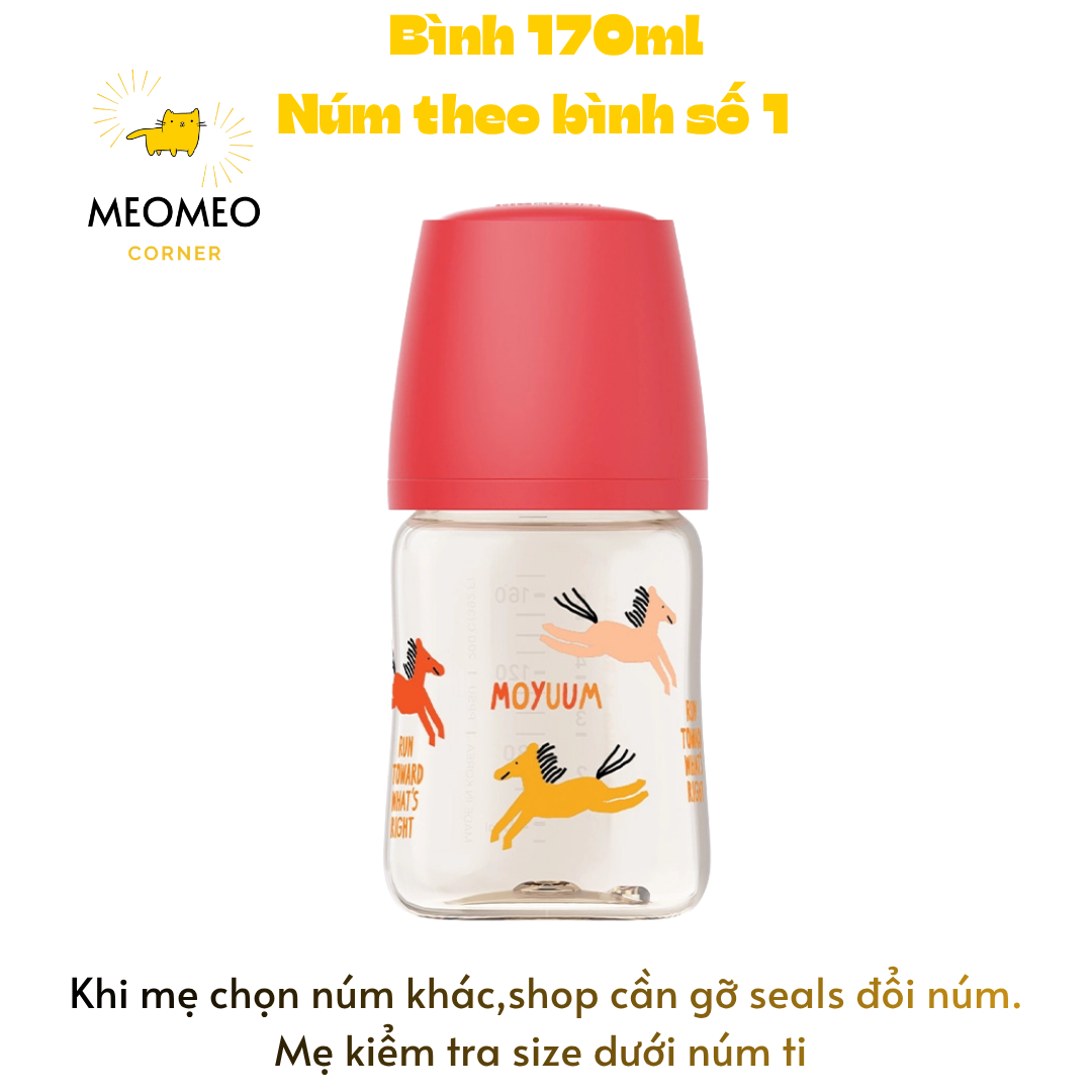 Bình sữa PPSU Moyuum Hàn Quốc