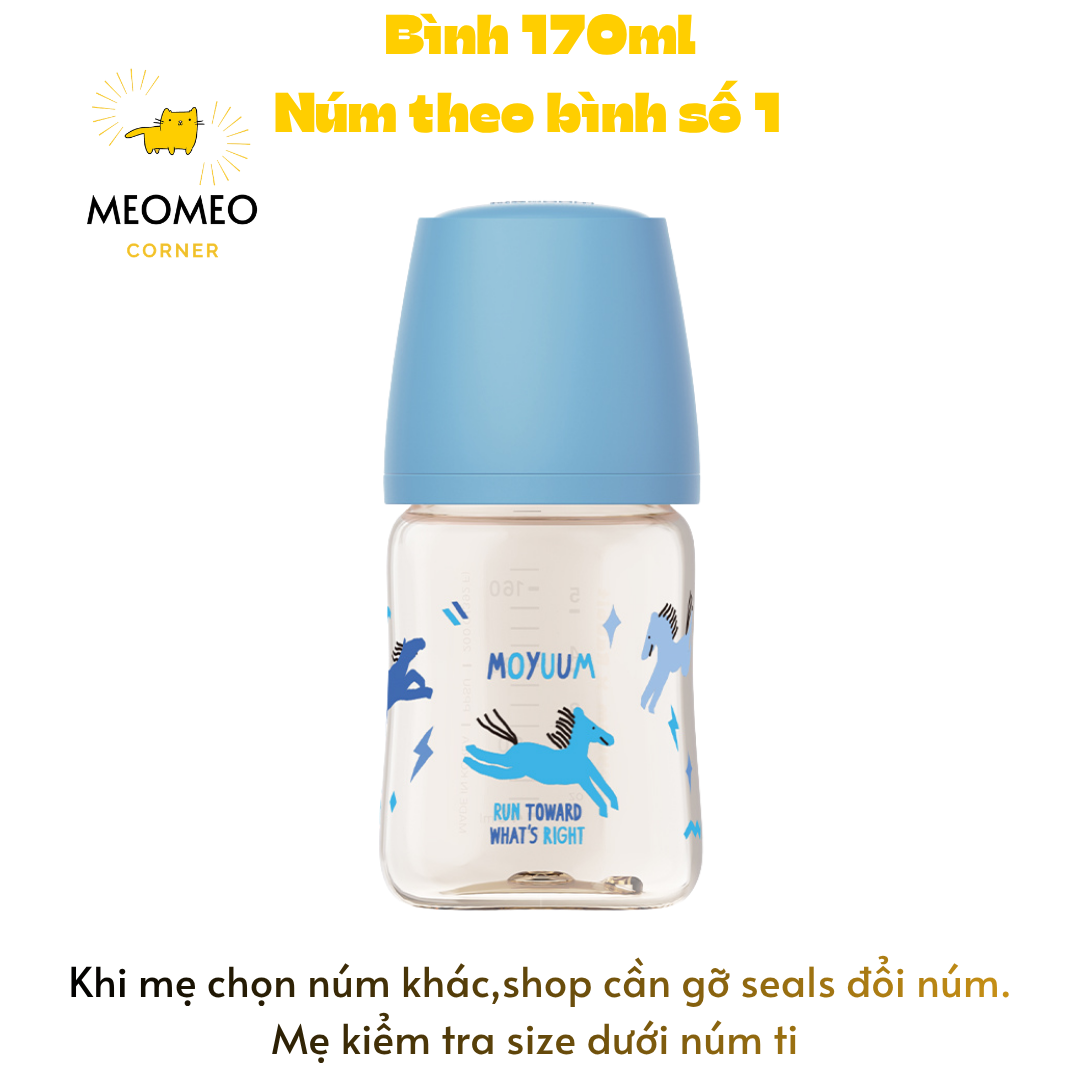 Bình sữa PPSU Moyuum Hàn Quốc