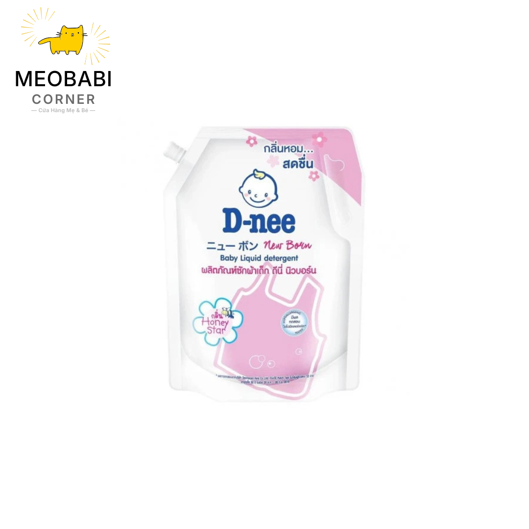 Nước Giặt Quần Áo Em Bé Dnee túi 1300ml