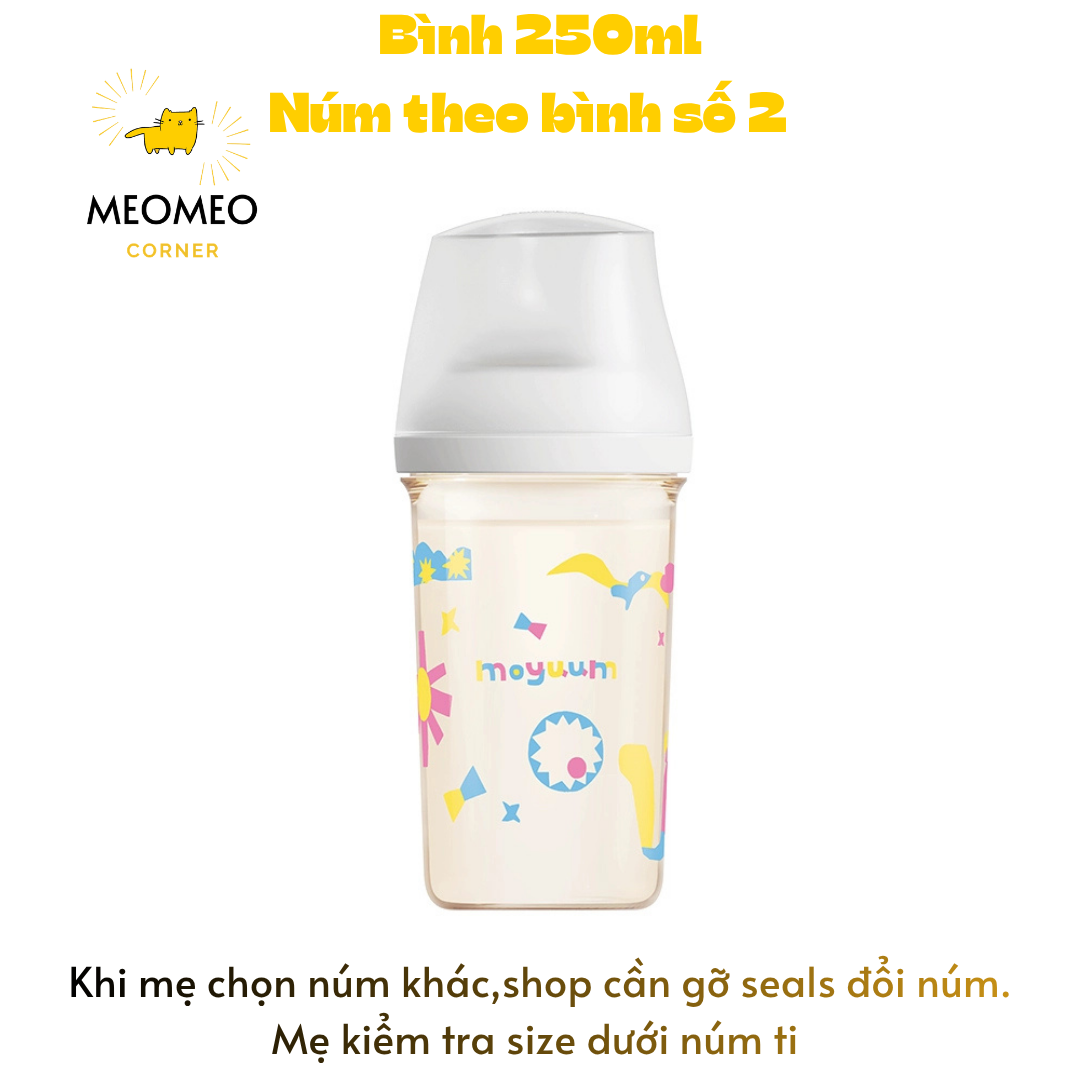 Bình sữa PPSU Moyuum Mov.aa Movaa