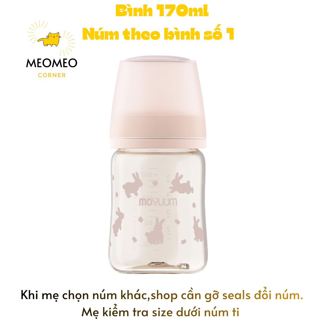 Bình sữa PPSU Moyuum Hàn Quốc