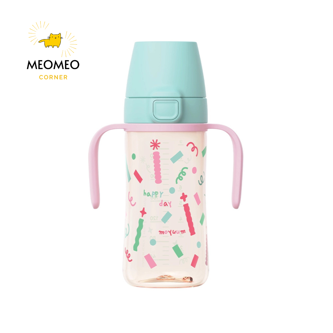 Bình tập uống PPSU Moyuum
