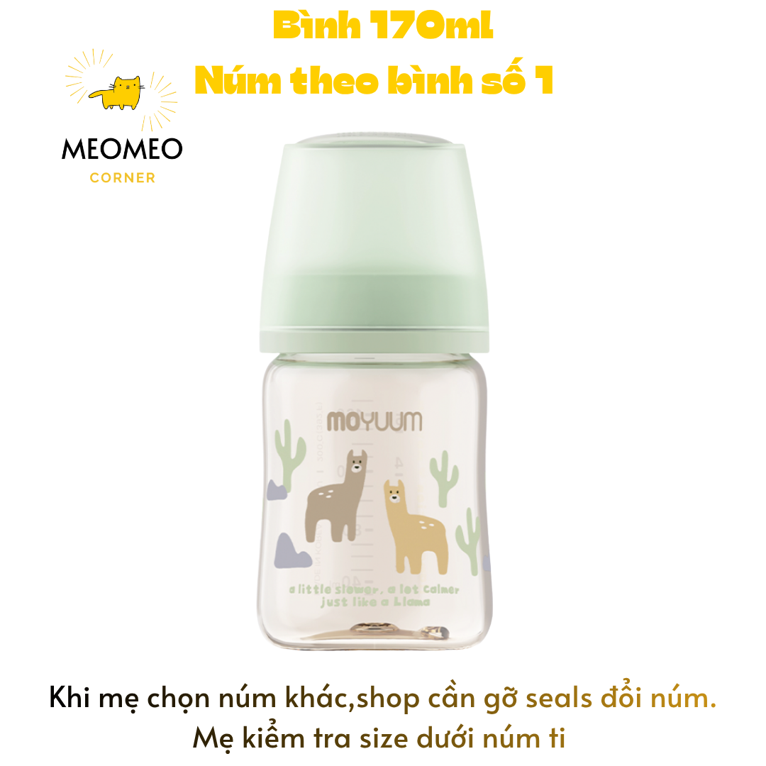 Bình sữa PPSU Moyuum Hàn Quốc