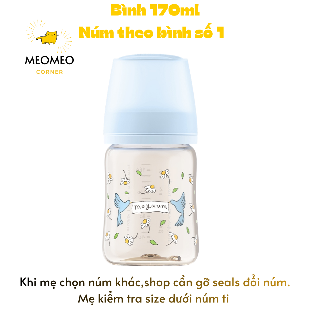 Bình sữa PPSU Moyuum Hàn Quốc