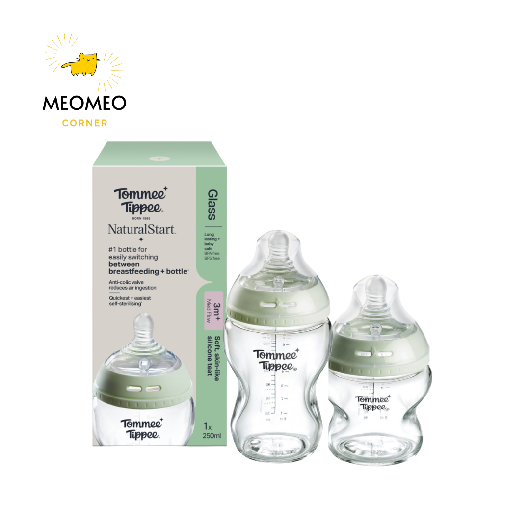 Bình sữa thuỷ tinh Tommee Tippee Natural Start