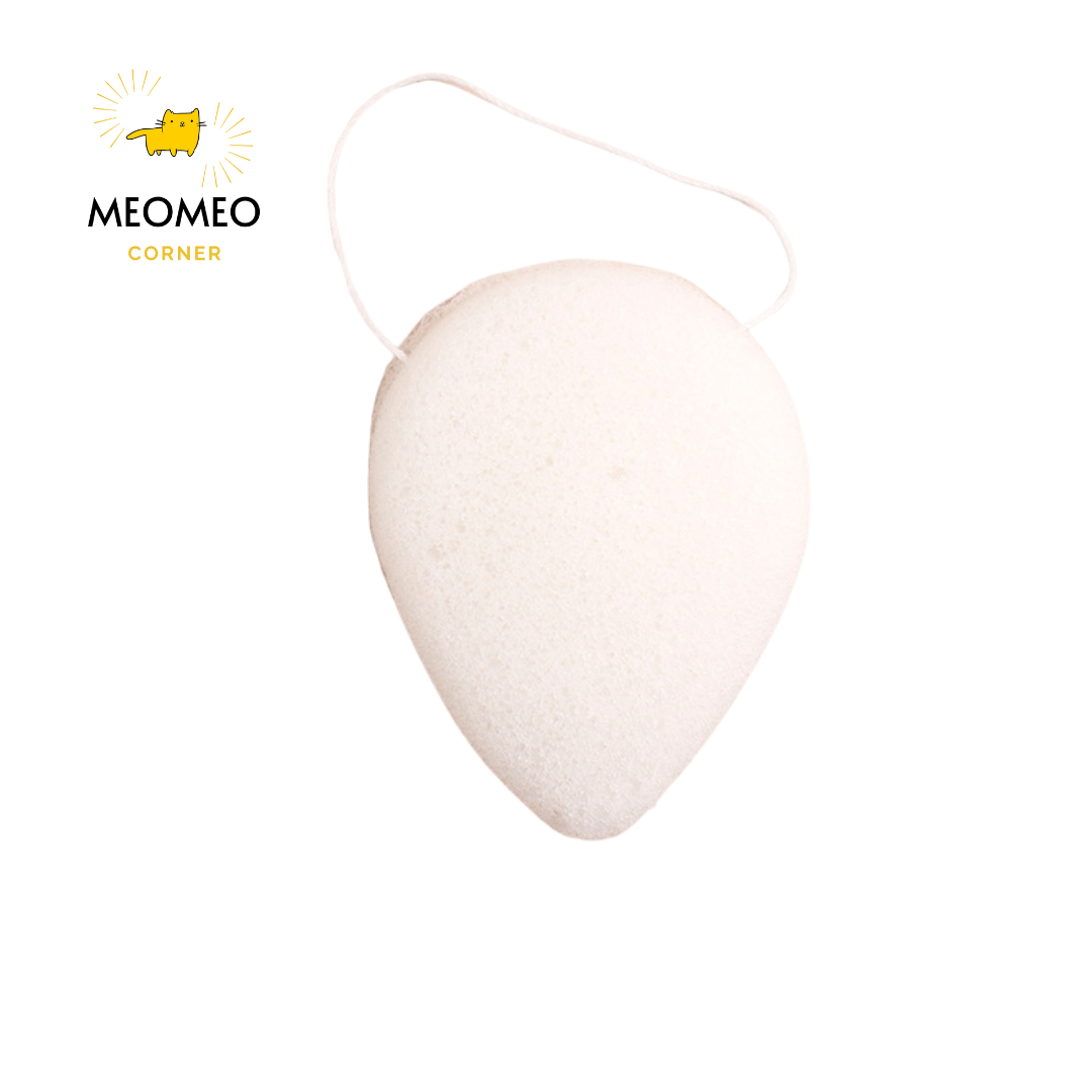 Bông tắm bọt biển Konjac cho bé