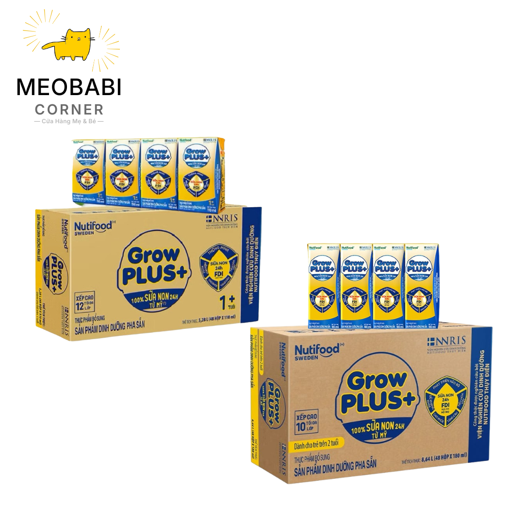 Sữa công thức pha sẵn GrowPLUS+ Sữa non tăng đề kháng