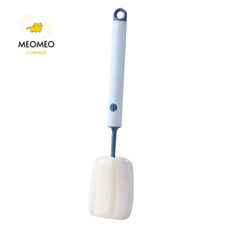 Cọ rửa bình sữa mút xốp cho bé, đầu mút xốp có thể thay thế tiện lợi