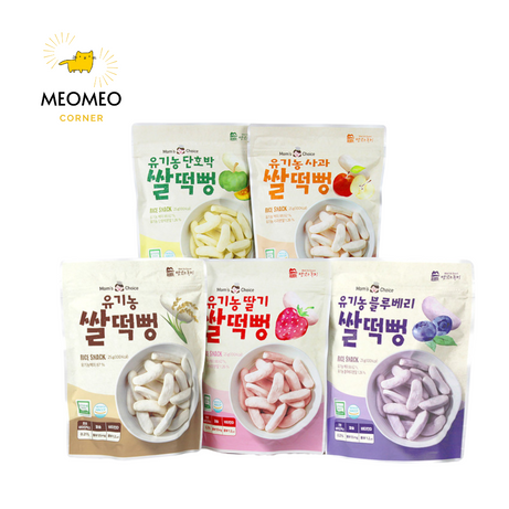Bánh Gạo Ăn Dặm Hữu Cơ Mom's Choice Cho Bé Từ 6 tháng tuổi