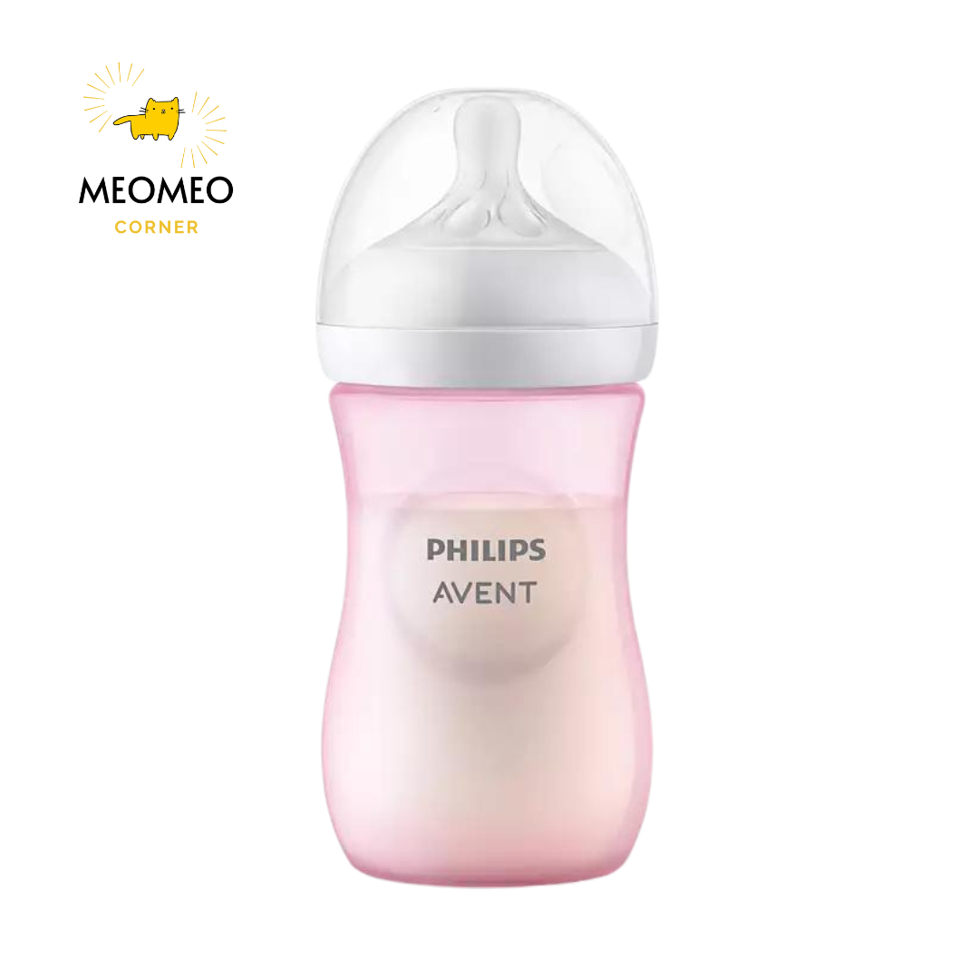 Bình sữa Avent Natural TRƠN Phillip Avent 125ml / 260ml / 330ml [TÁCH SET]