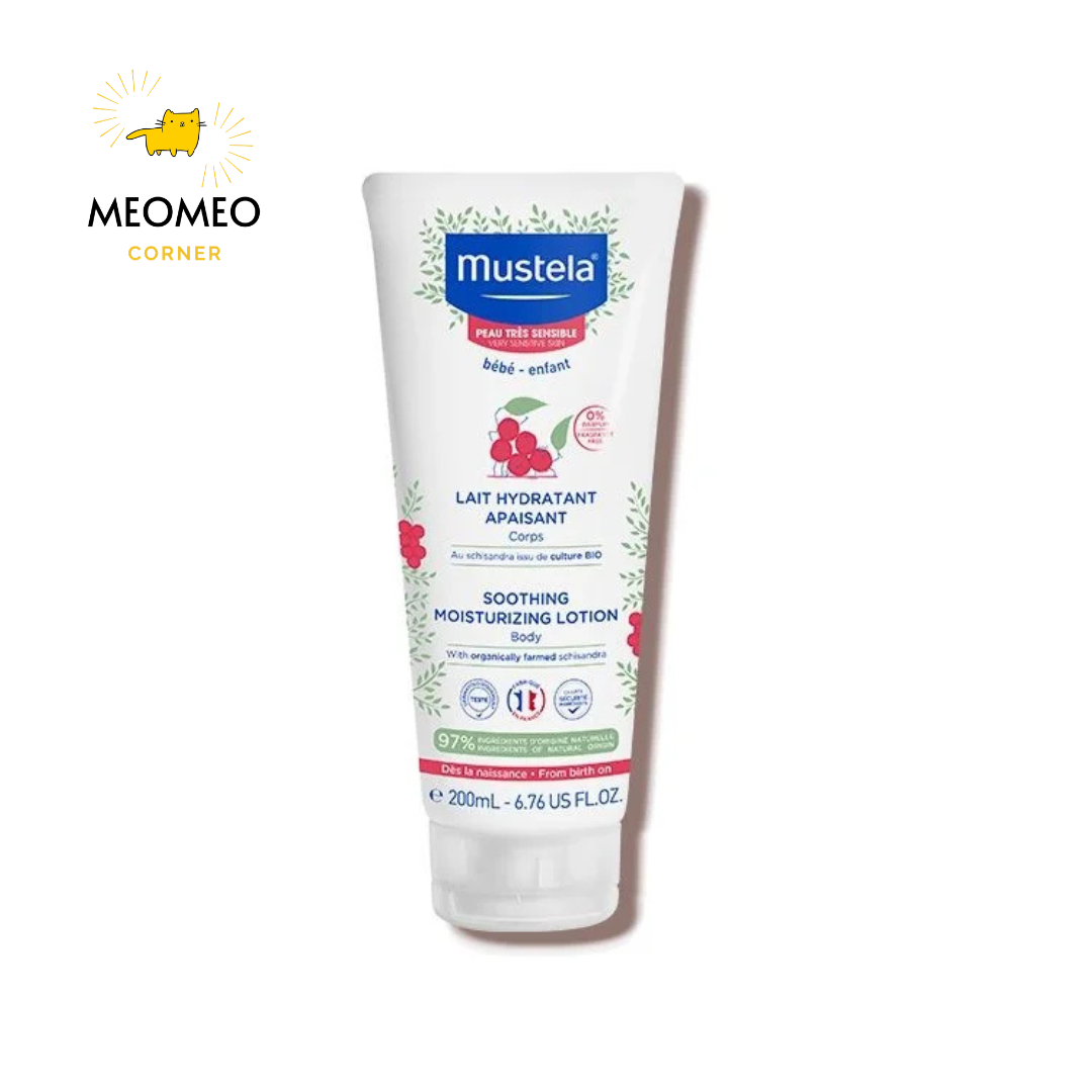 Lotion Dưỡng Thể Da Nhạy Cảm Mustela Soothing Moisturizing Body Lotion 200ml