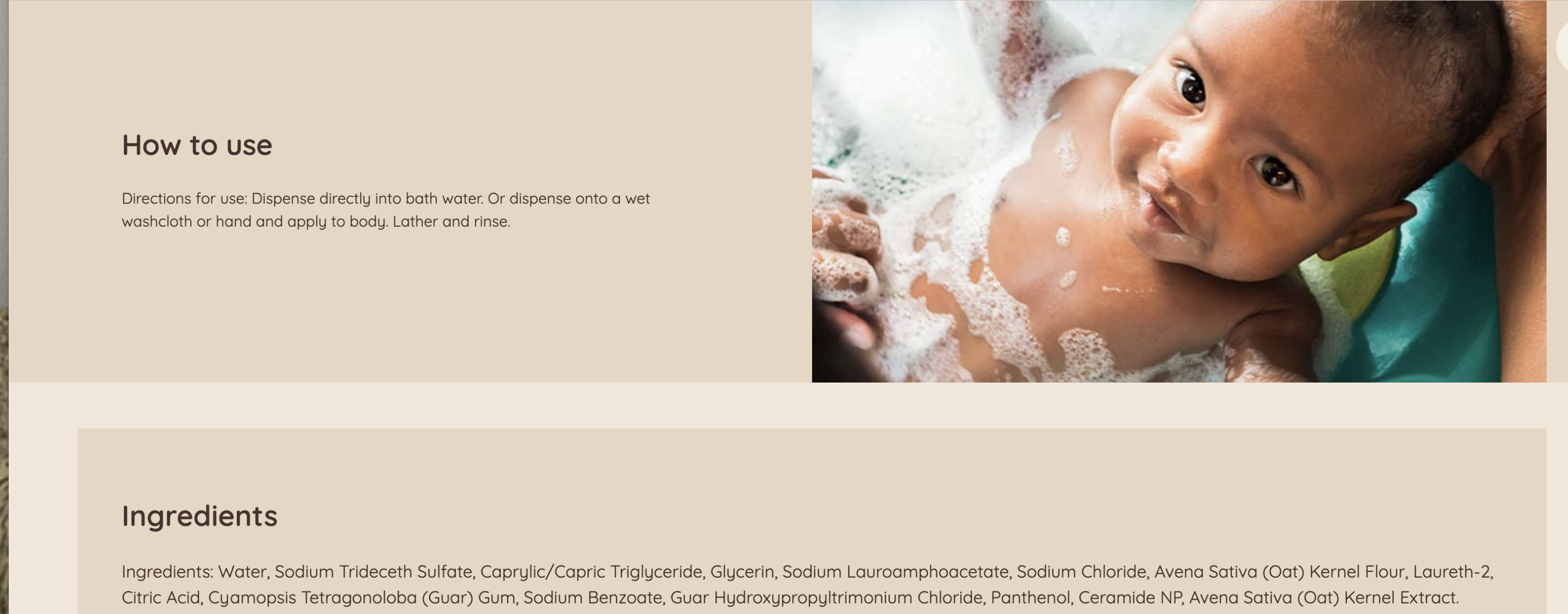 Sữa tắm da chàm Aveeno Baby Dermexa 236ml cho bé của Úc