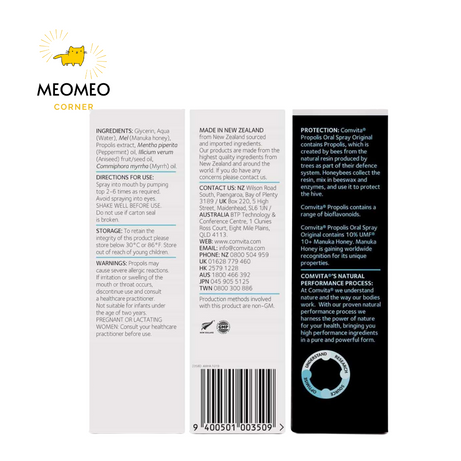 Xịt keo ong Comvita UFM 10+  của Úc 20ml