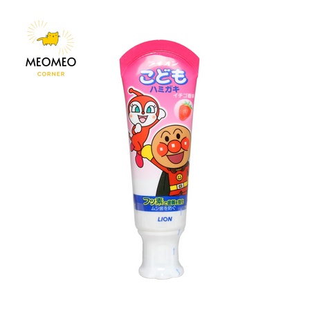 Kem đánh răng Lion cho bé từ 1 tuổi của Nhật Bản 40gr