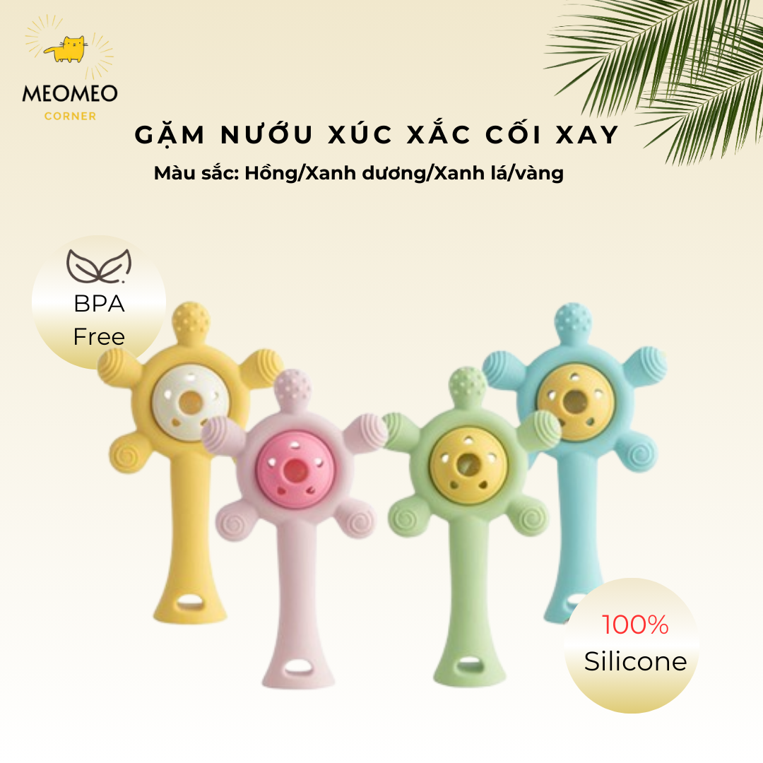 Gặm Nướu SILICON Cao Cấp LILCARE mềm mại cho bé