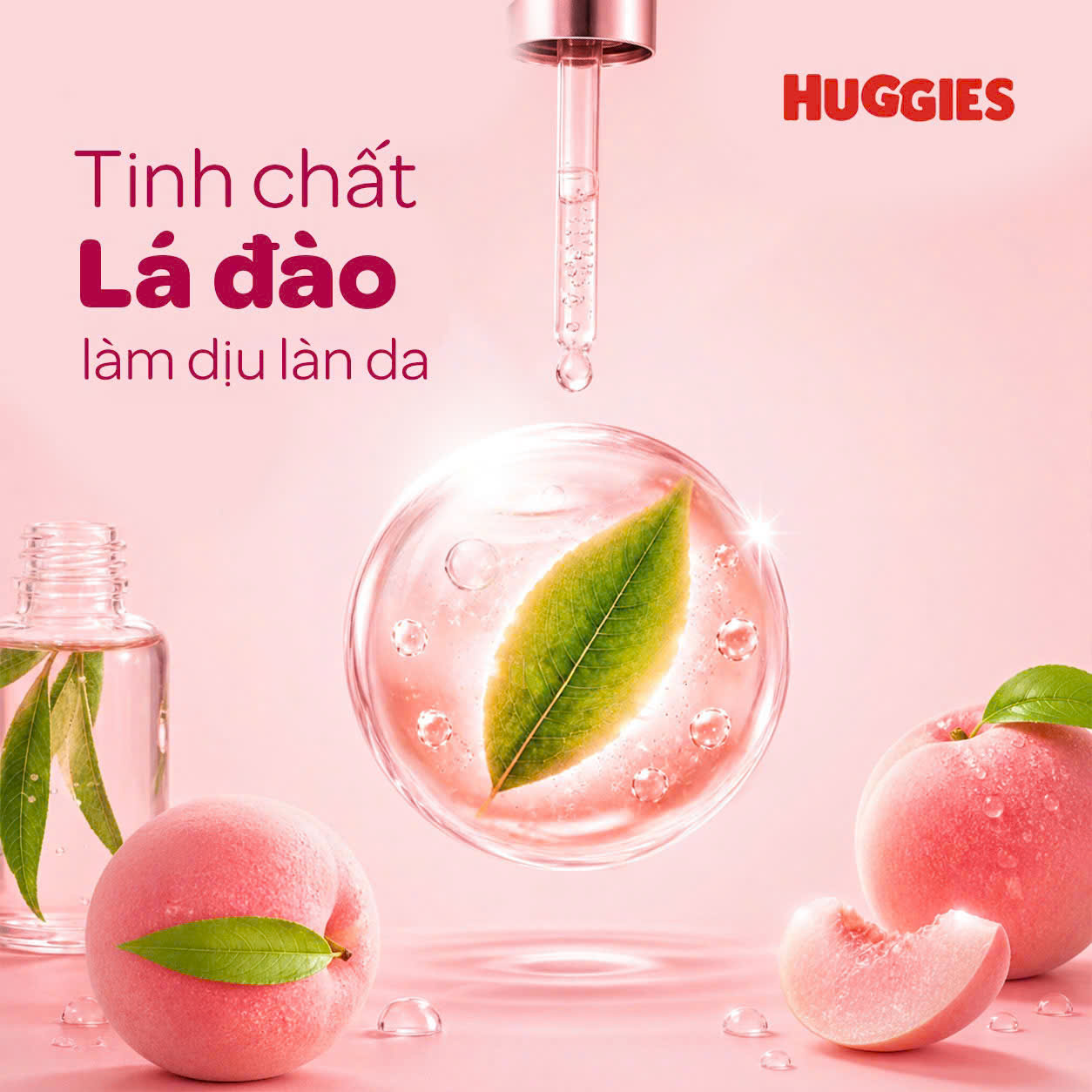 Tã Bỉm Quần Huggies Naturemade Peach