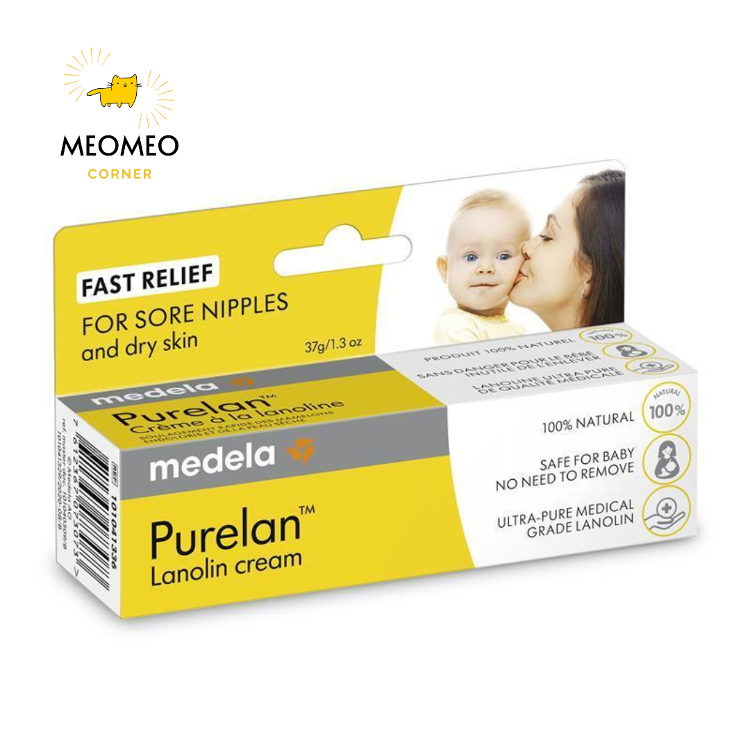 Kem bôi đầu ti Medela Purelan Lanolin / Medela Organic