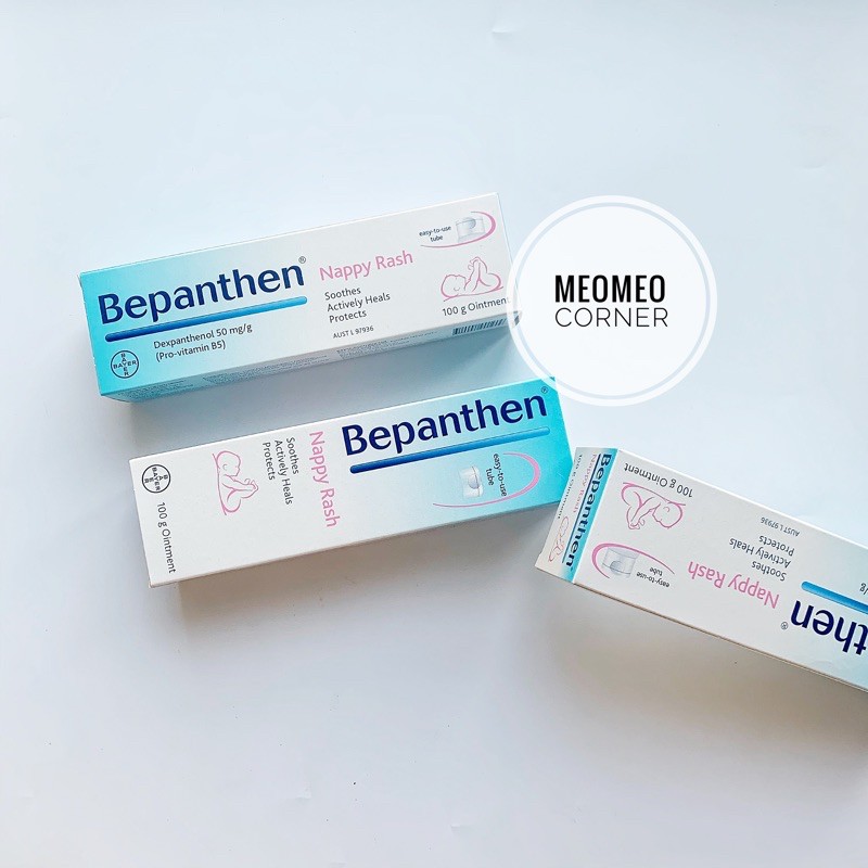 Kem hăm cho bé Bepanthen 20g Đức & 100g Úc