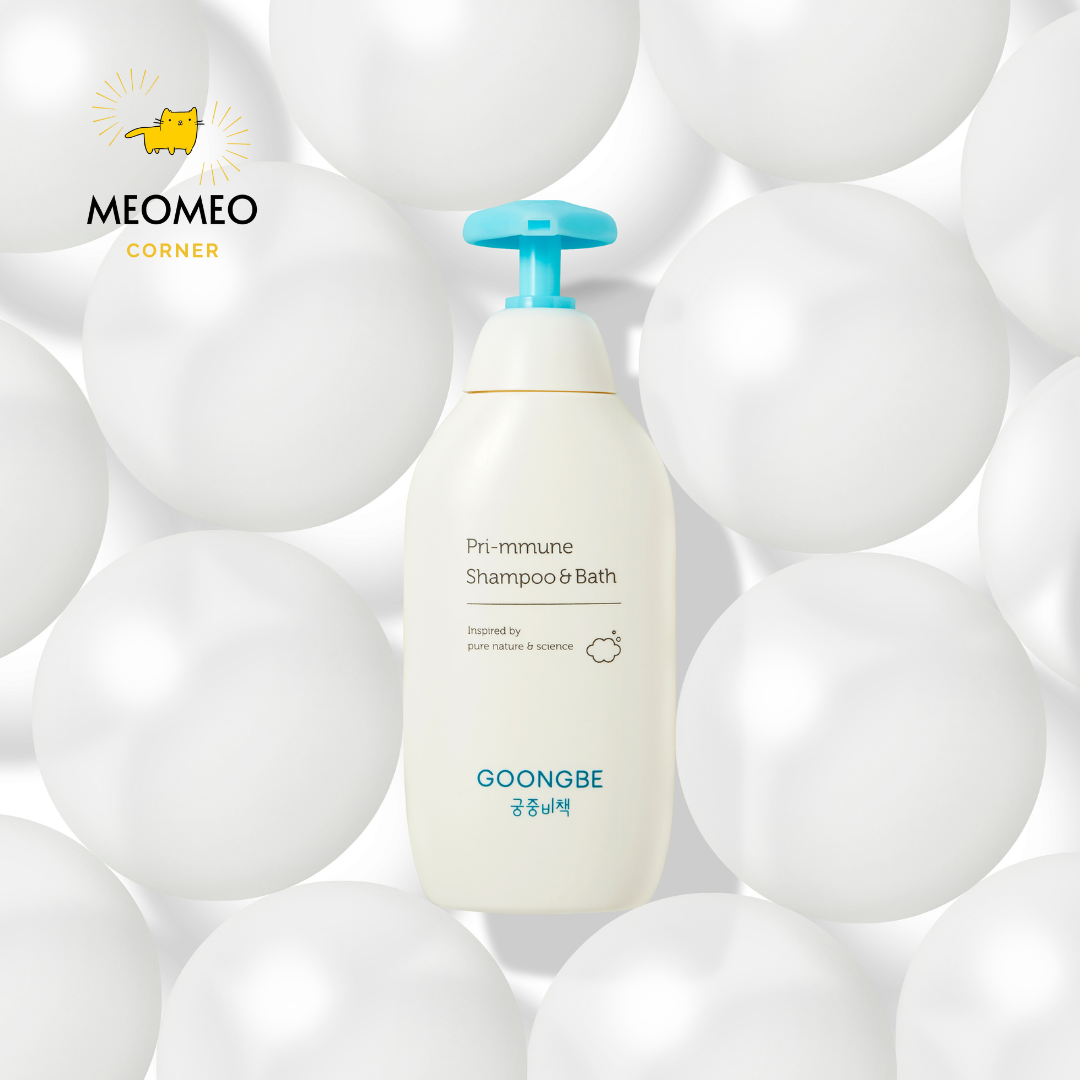 Sữa Tắm Gội Toàn Thân GOONGBE Pri-mmune Shampoo & Bath 350ml