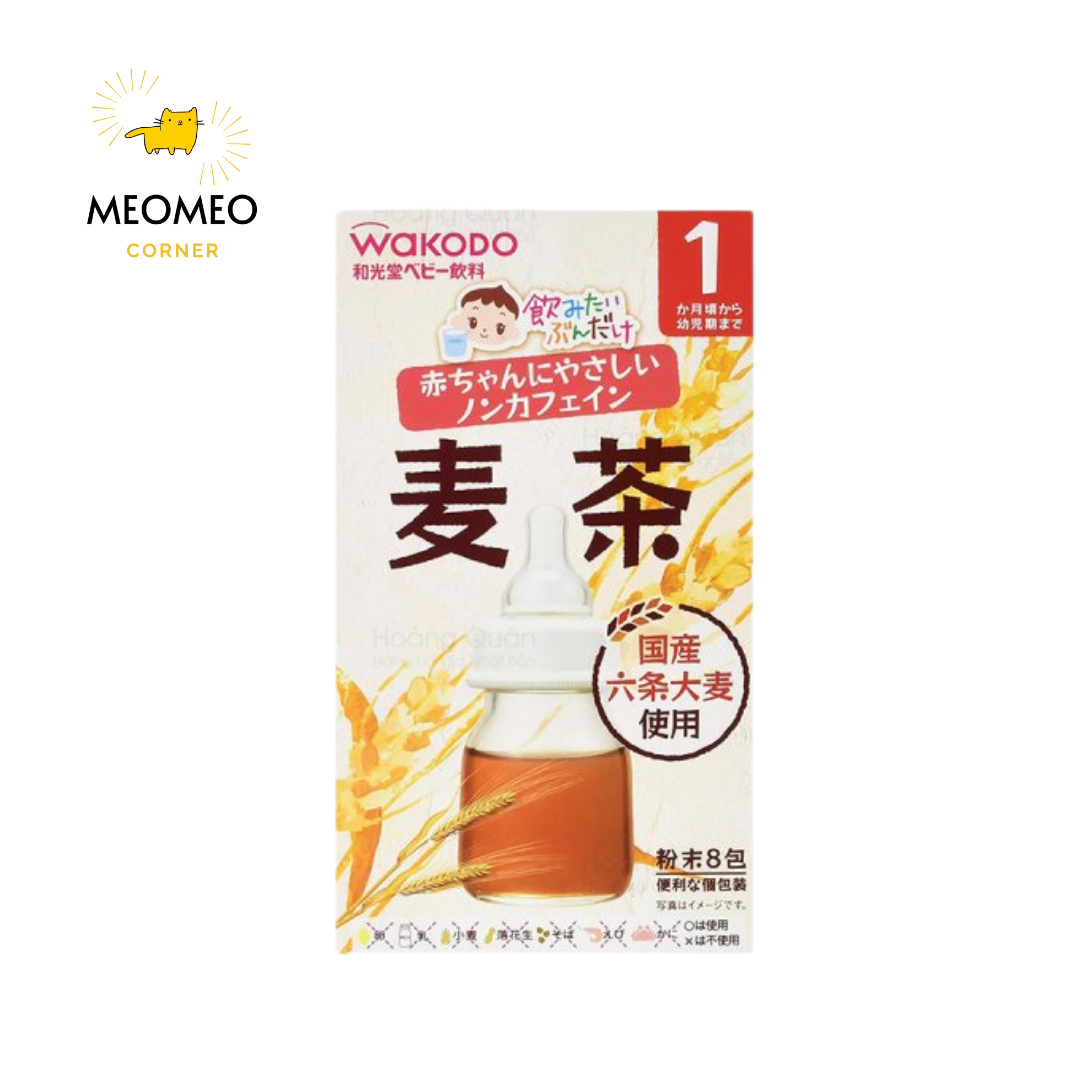 Trà Wakodo Nhật Bản cho bé từ 3 tháng tuổi hộp 8 gói