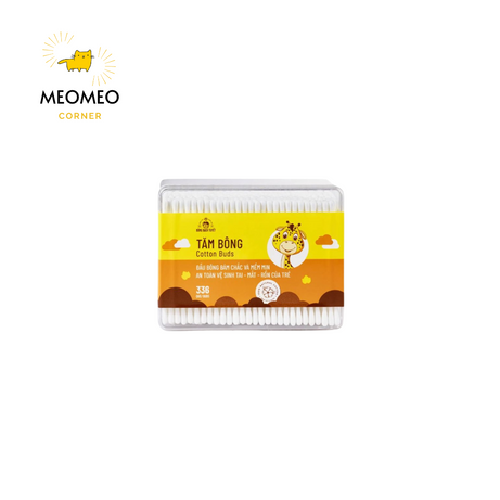 Tăm bông tiệt trùng Merigo cho bé mẫu mới bông Bạch Tuyết