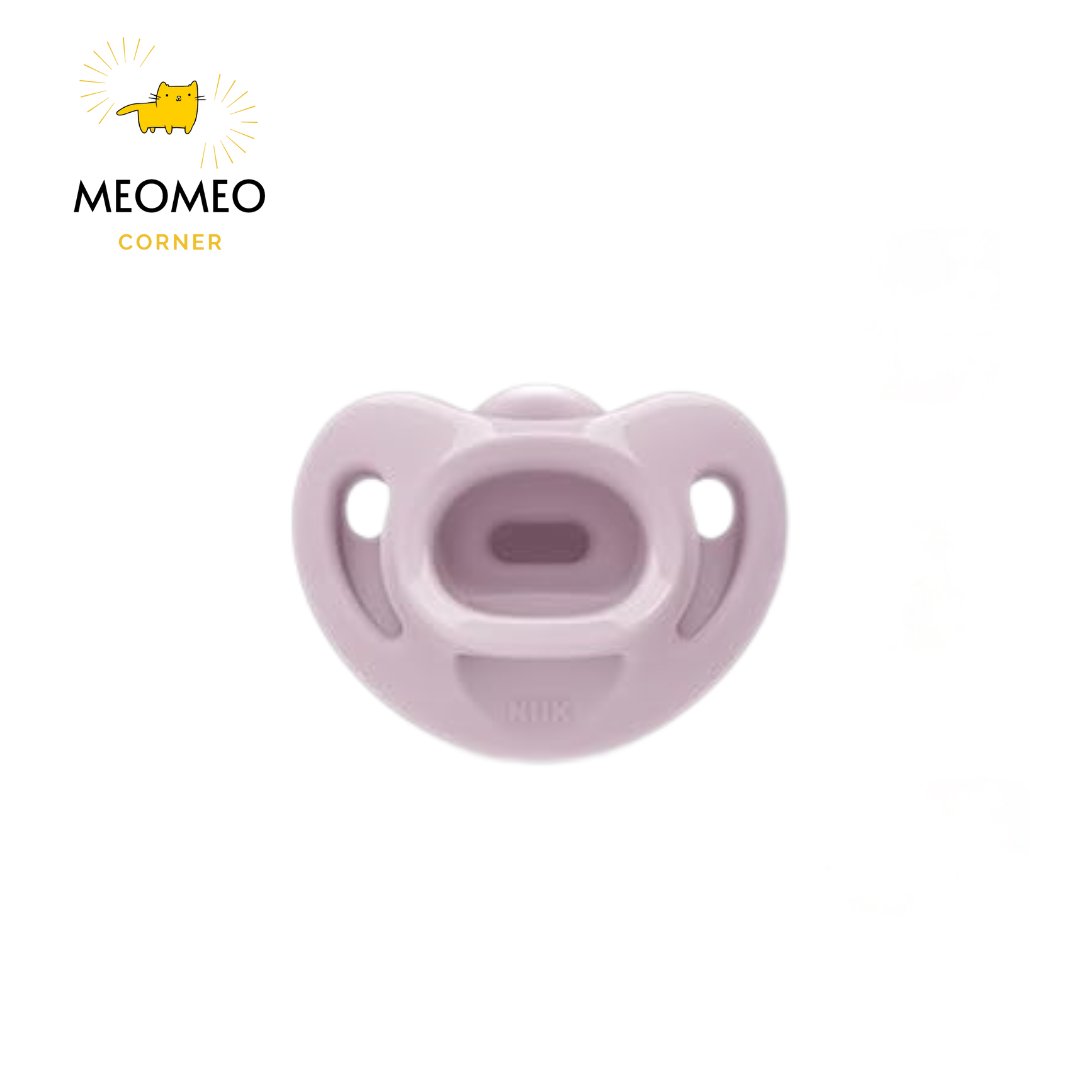 Ti giả / Ty ngậm NUK Comfy Nguyên Khối Silicone
