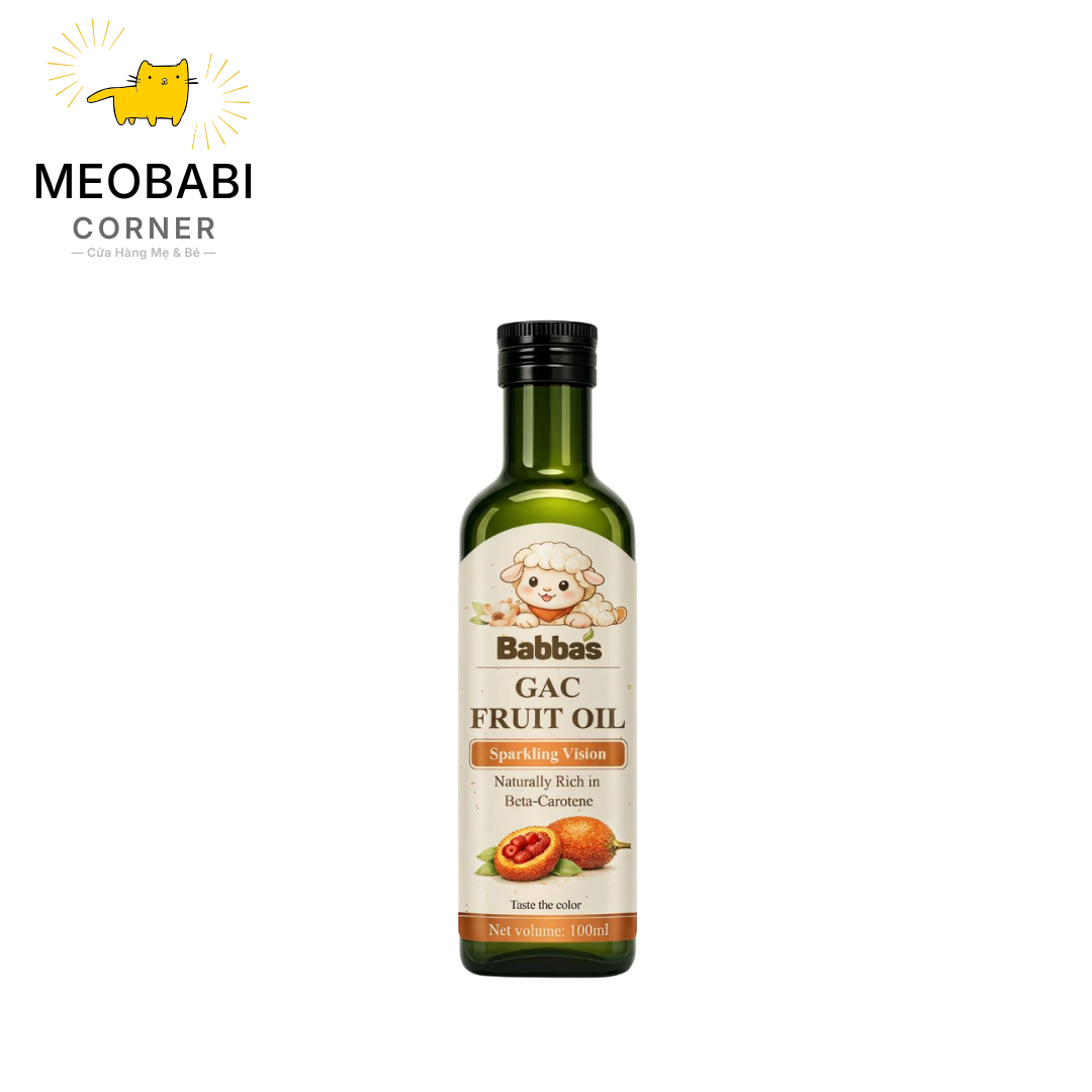 Dầu ăn dặm Babba's cho bé