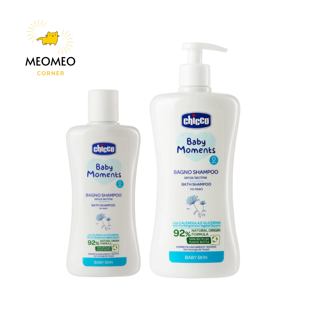 Sữa tắm gội chiết xuất Hoa cúc Chicco 0M+