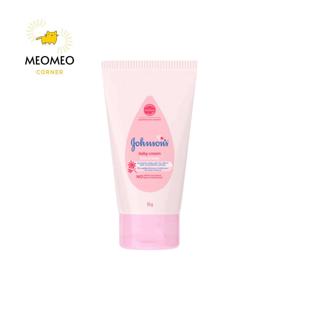 Kem dưỡng da chứa cúc La Mã Johnson's Baby Cream 50g