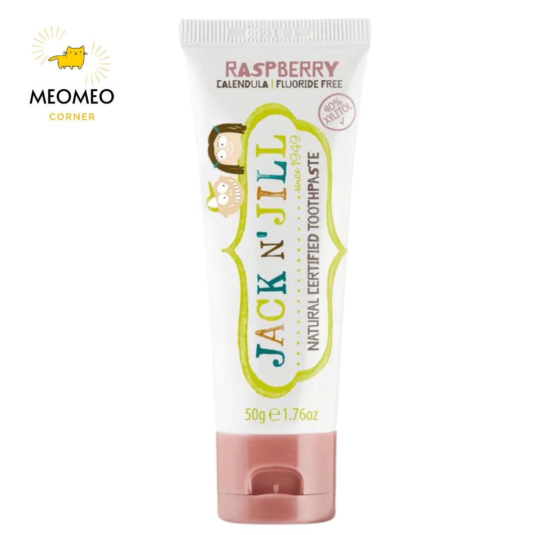 Kem đánh răng hữu cơ Jack n Jill Organic Úc cho bé