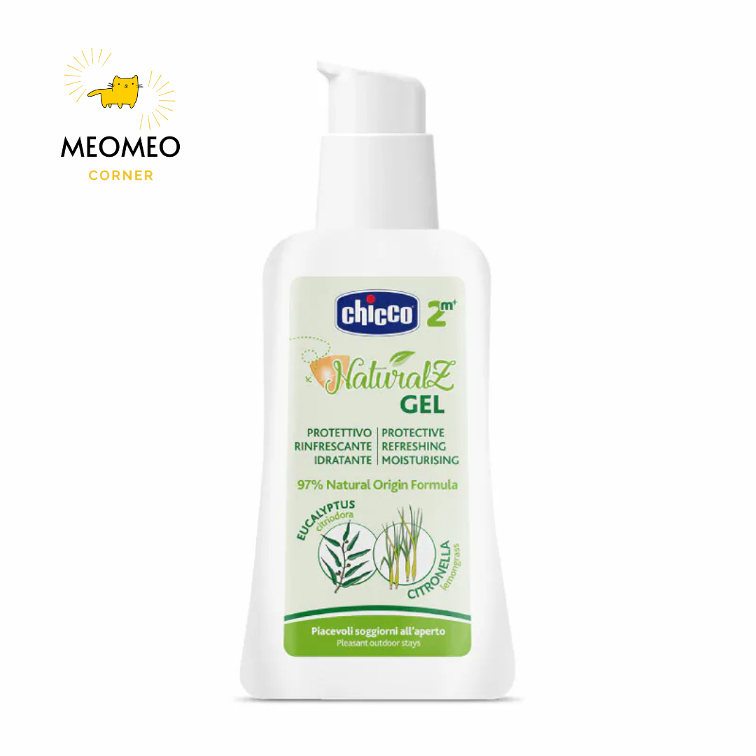 Xua muỗi chiết xuất bạch đàn chanh và tinh dầu tự nhiên Chicco NaturalZ