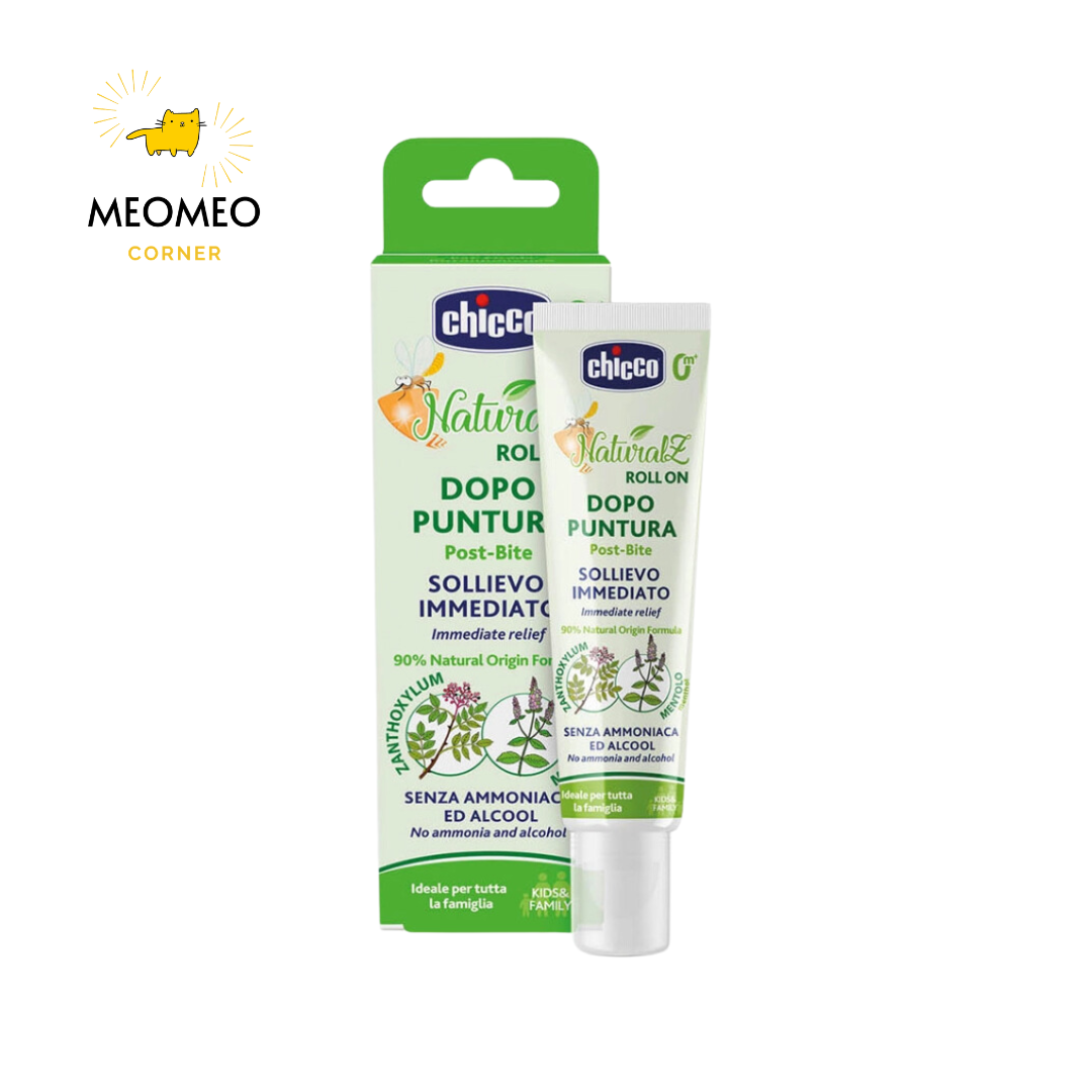 Lăn bôi vết muỗi đốt, côn trùng cắn Chicco NaturalZ 10ml