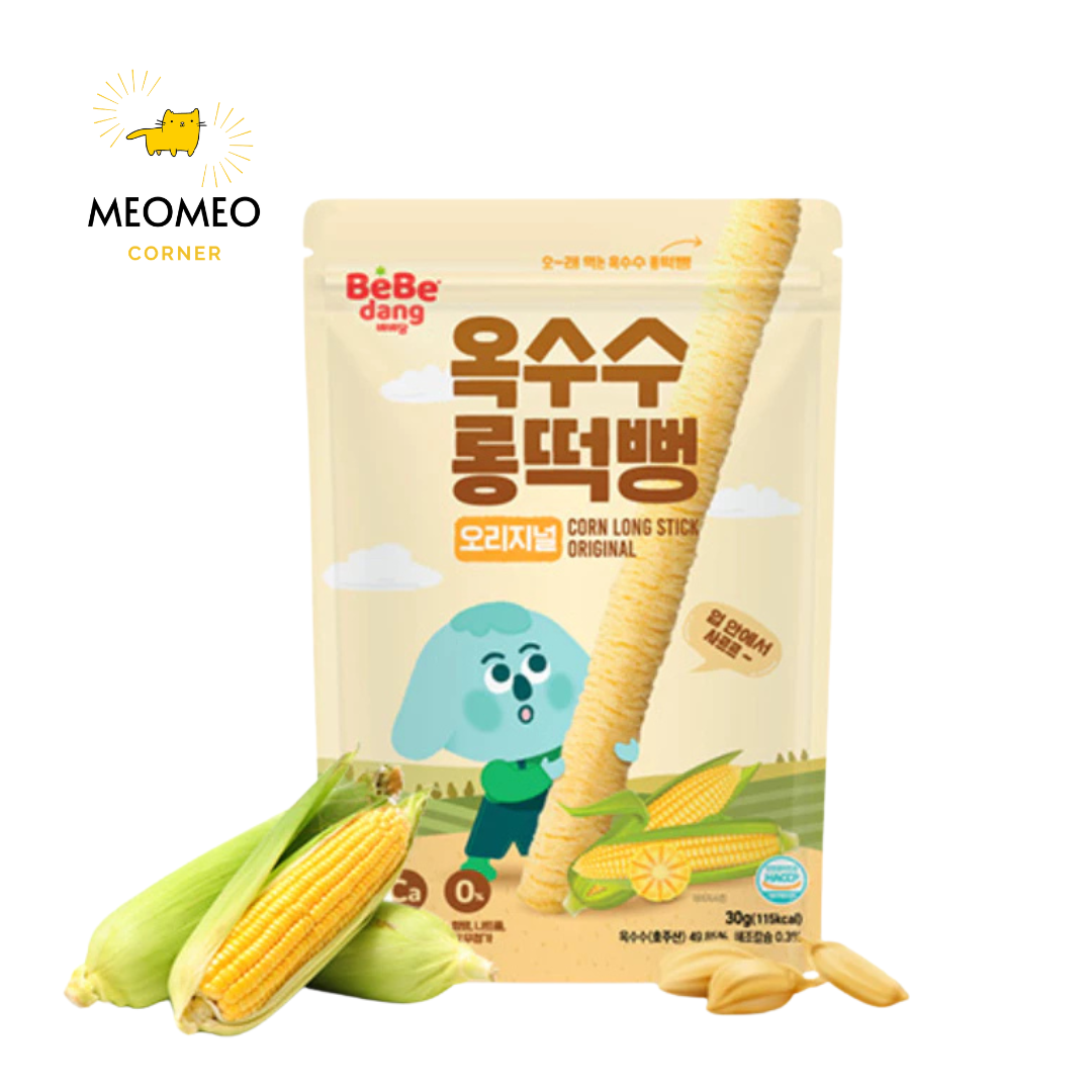 Bánh gạo ăn dặm hình que Bebedang cho bé từ 6 tháng