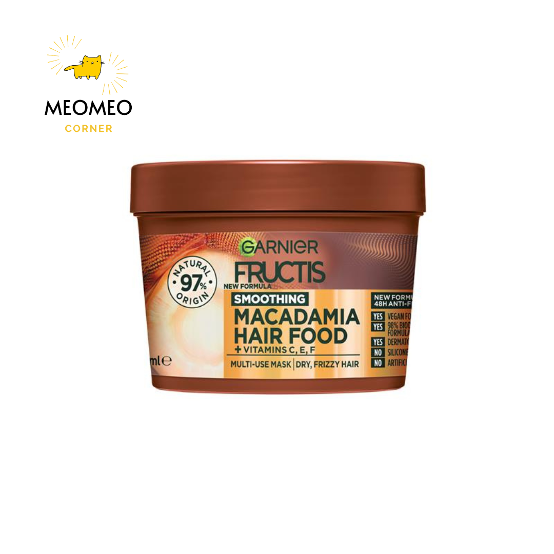 Kem ủ tóc đa công dụng Garnier Fructis Hair Food 390ml