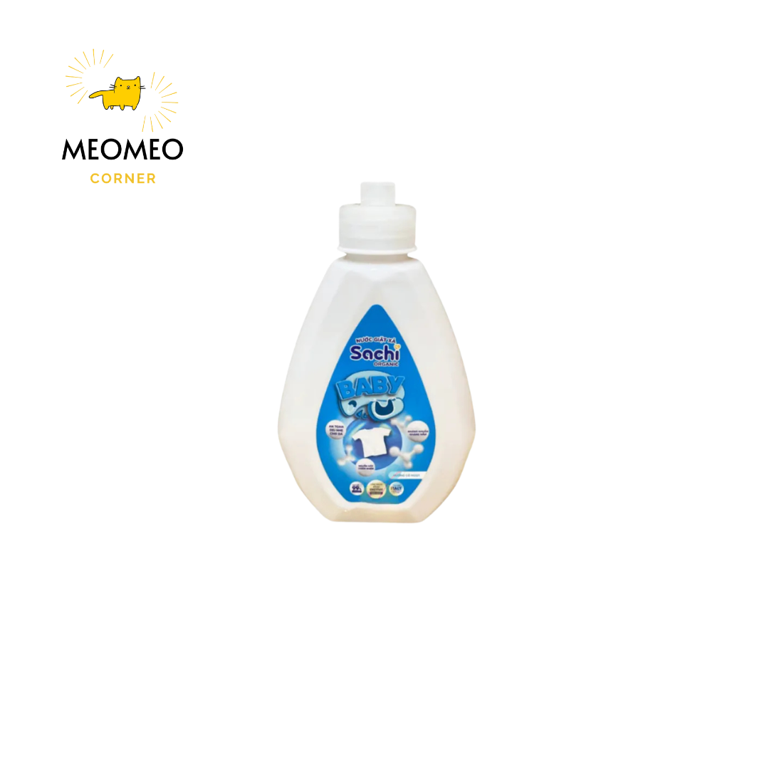 Nước giặt xả Sachi Organic Cho Bé hương Nắng Mai