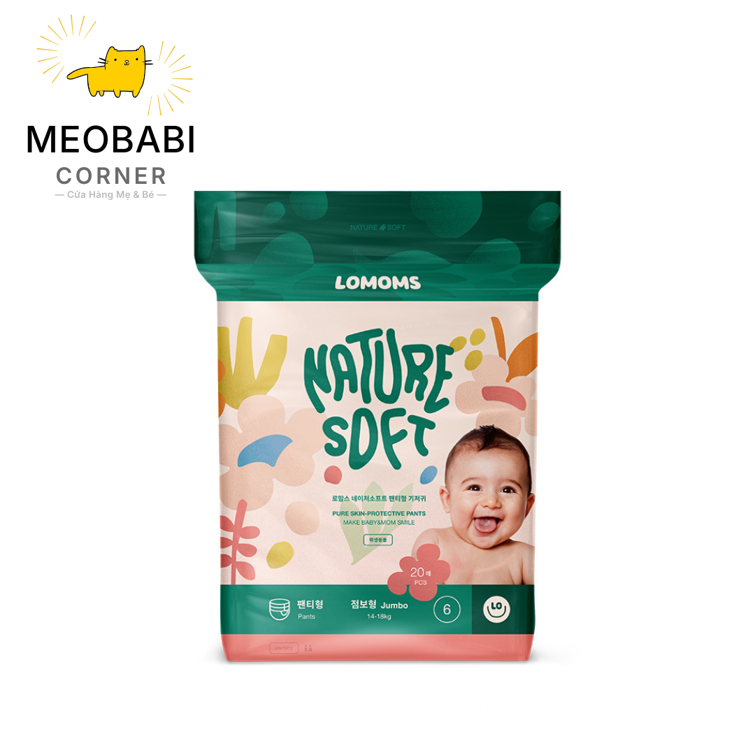Bỉm quần Lomoms Nature Soft