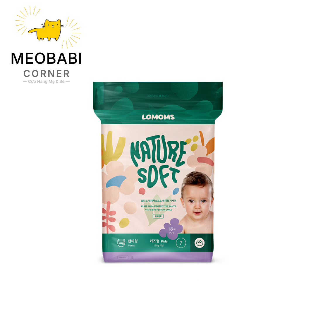 Bỉm quần Lomoms Nature Soft
