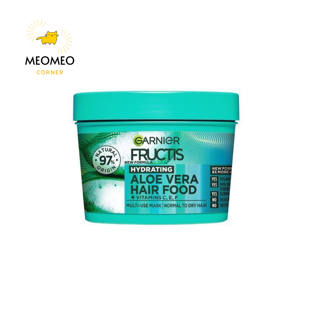 Kem ủ tóc đa công dụng Garnier Fructis Hair Food 390ml