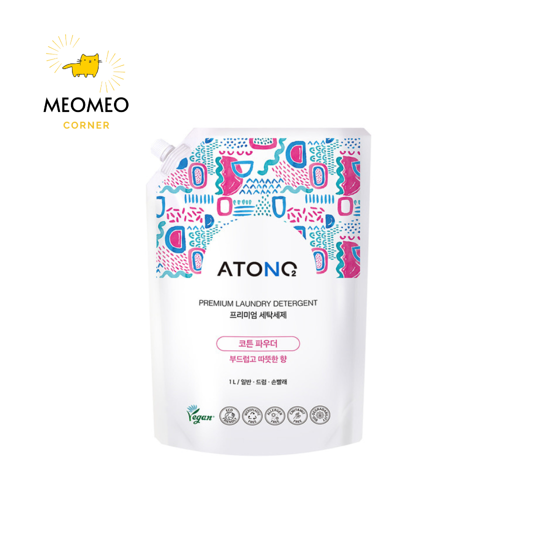 Nước Giặt Thuần Chay Atono2 Cho Da Bé Nhạy Cảm