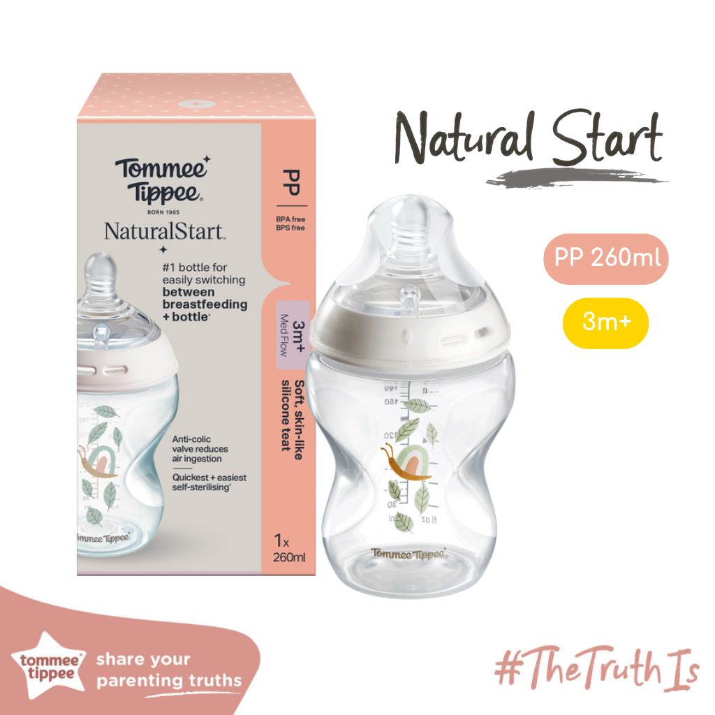Bình sữa PP Hoạ Tiết Tommee Tippee Natural Start