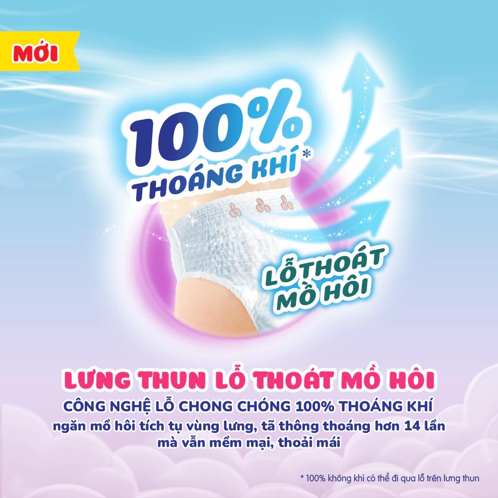 Tã / Bỉm quần siêu khô thoáng Bobby Ultra+ Gạo Non M / L / XL / XXL