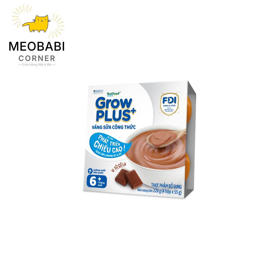 Váng sữa công thức Nutifood GrowPLUS+
