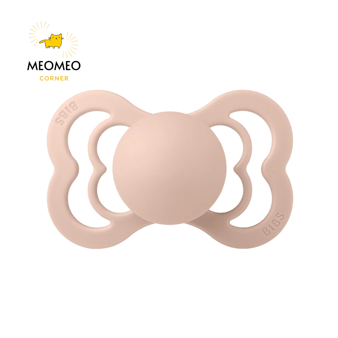 Ti giả BIBS sản xuất tại Đan Mạch BIB Supreme Latex bibs cao su núm dẹp