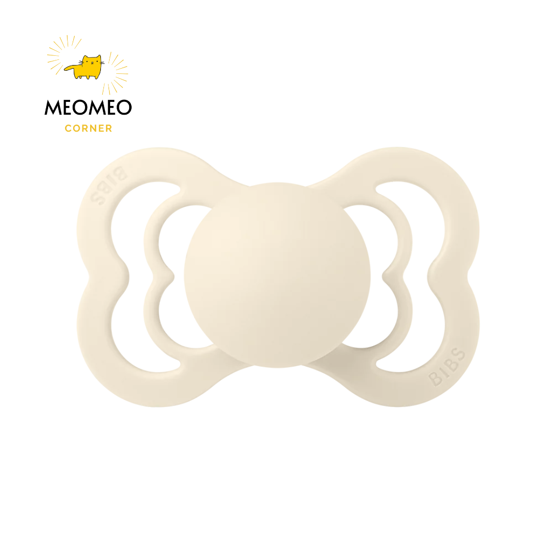 Ti giả BIBS sản xuất tại Đan Mạch BIB Supreme Latex bibs cao su núm dẹp