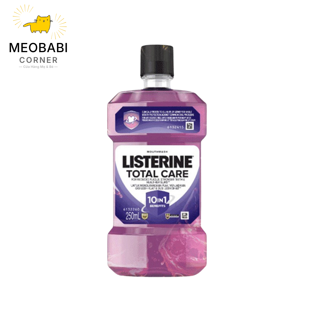 Nước Súc Miệng Diệt Khuẩn LISTERINE® TOTAL CARE