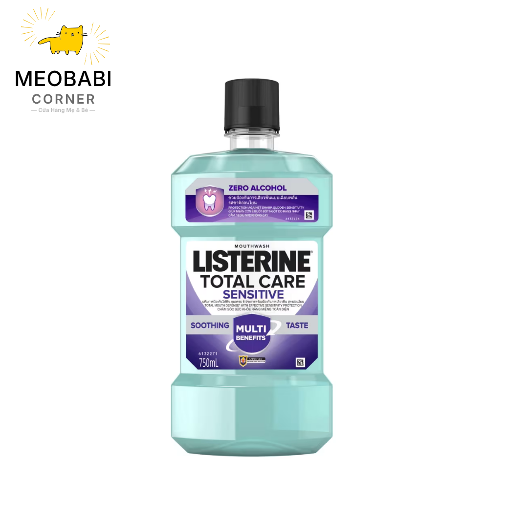 Nước Súc Miệng LISTERINE® Total Care Sensitive Soothing Taste