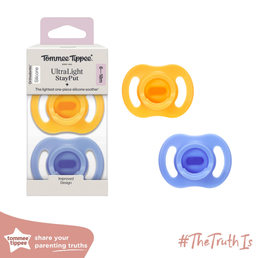 Ty Ngậm Silicon Siêu Nhẹ Cho Bé Tommee Tippee Ultra Light