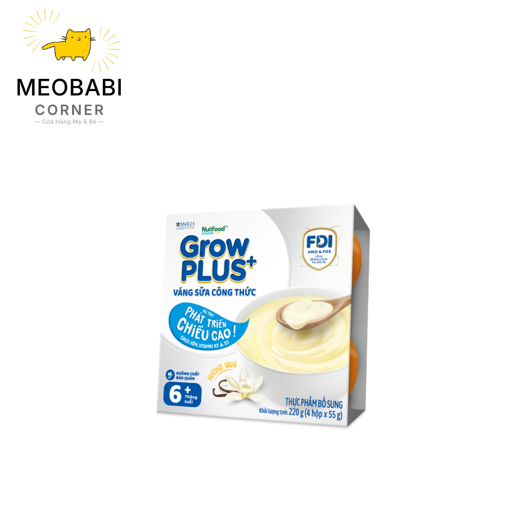 Váng sữa công thức Nutifood GrowPLUS+
