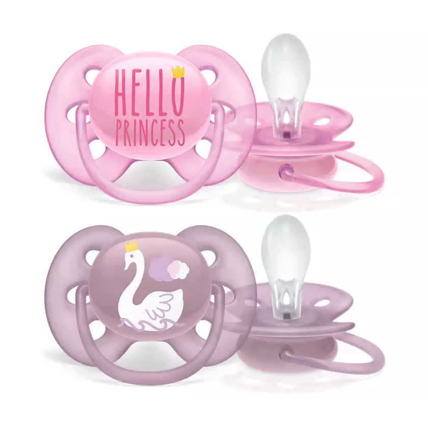Ti giả / ty giả ngậm Avent Ultra Soft cho bé Air